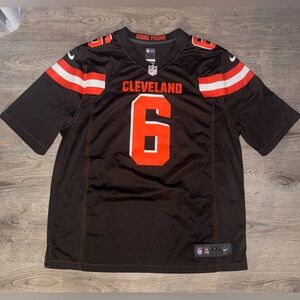 Nike Cleveland Browns #6 Baker Mayfield Brown Team Color Men’s Stitched NFL Vapo